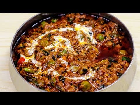 Creamy Peas (Matar) with Fenugreek, Paneer & Malai