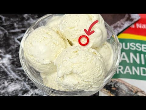 Homemade Vanilla Ice Cream - French Dessert Homemade Vanilla Ice Cream - Delicious French dessert with easy difficulty. Perfect recipe converted from YouTube video to PDF format.