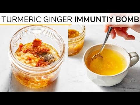 TURMERIC GINGER HONEY BOMB