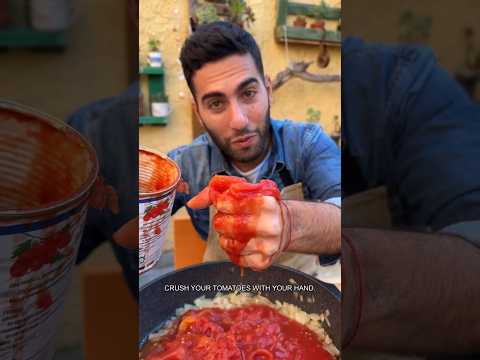 Uova in Purgatorio - Eggs in Tomato Sauce