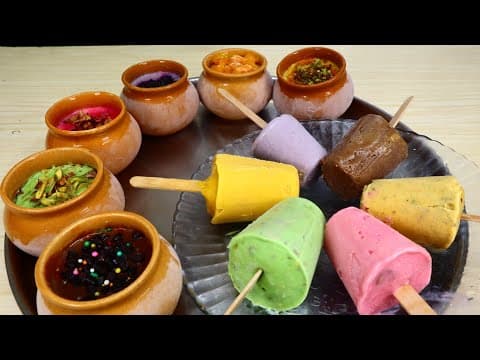 Homemade Market-Style Kulfi (Indian Ice Cream)