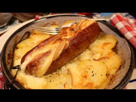 Morteau Sausage Tracotte with Raclette - French Main Course Morteau Sausage Tracotte with Raclette - Delicious French main course with medium difficulty. Perfect recipe converted from YouTube video to PDF format.