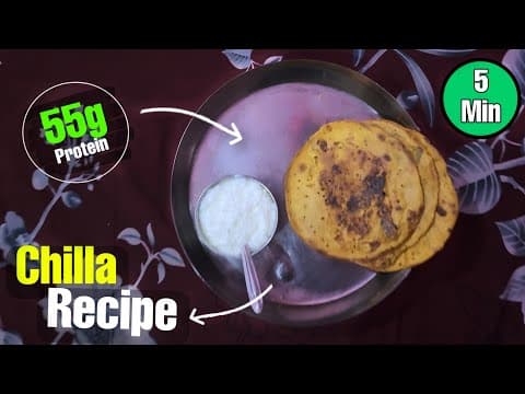 High-Protein Besan Soya Chilla (Gram Flour & Soya Pancake) - Indian Recipe High-Protein Besan Soya Chilla (Gram Flour & Soya Pancake) - Delicious Indian recipe with easy difficulty. Perfect recipe converted from YouTube video to PDF format.