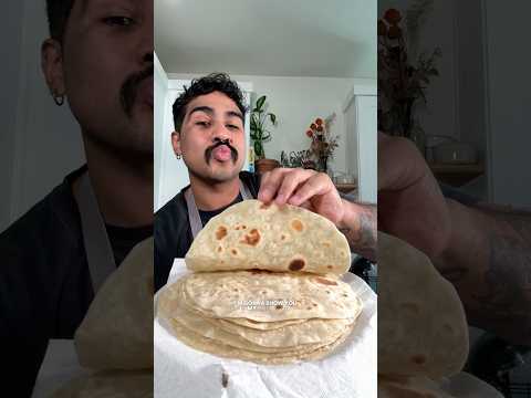 a hack for GORGEOUS flour tortillas 🫓