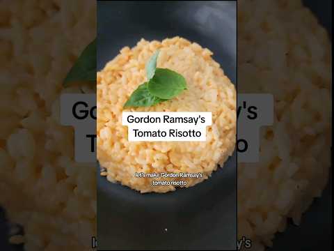 Making @gordonramsay Tomato Risotto!