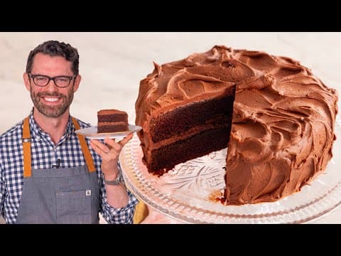 Decadent Chocolate Cake with Chocolate Buttercream - American Dessert Decadent Chocolate Cake with Chocolate Buttercream - Delicious American dessert with medium difficulty. Perfect recipe converted from YouTube video to PDF format.