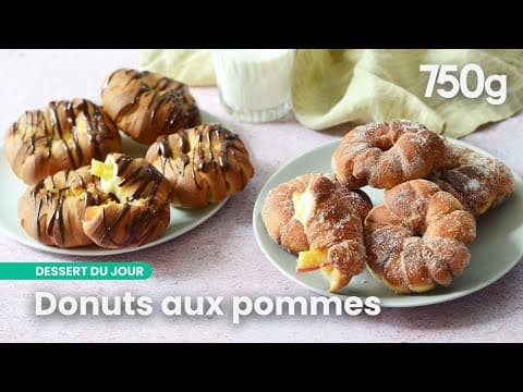 Donuts aux pommes (version fournée et frite) - French Dessert Donuts aux pommes (version fournée et frite) - Delicious French dessert with medium difficulty. Perfect recipe converted from YouTube video to PDF format.