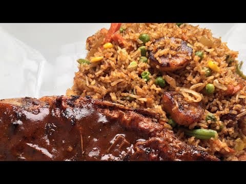 Fried Plantain Fried Rice A MUST TRY