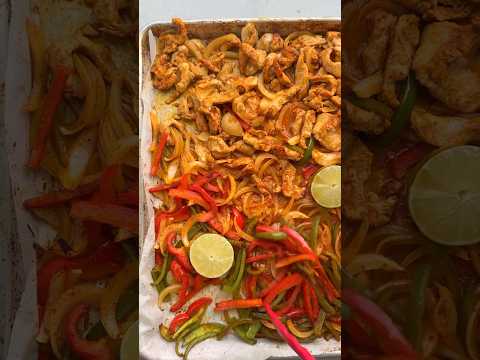 Sheet Pan Chicken Fajitas