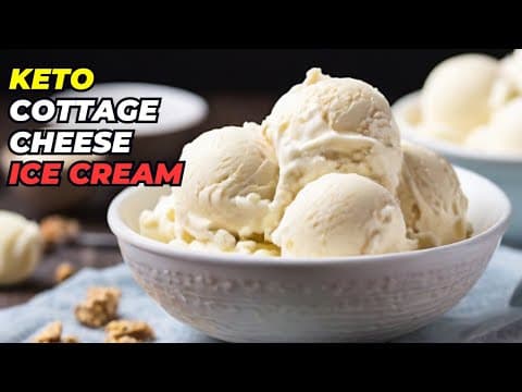 Keto Cottage Cheese Ice Cream