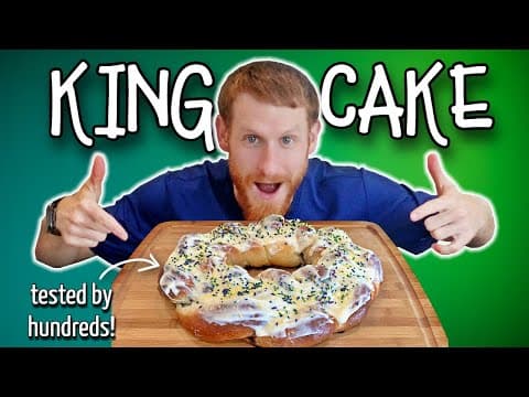 NEW And IMPROVED King Cake Recipe! 2025