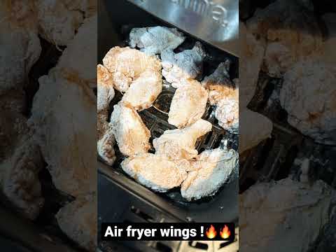 Crispy, Easy Air Fryer Chicken Wings ! YOU WILL LOVE ! No oil