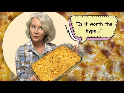 We attempt to make Tini’s viral Mac & Cheese 😳 Momma gets honest at the end