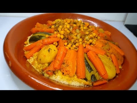 Couscous marocain traditionnel - Marocaine Main Course Couscous marocain traditionnel - Delicious Marocaine main course with medium difficulty. Perfect recipe converted from YouTube video to PDF format.