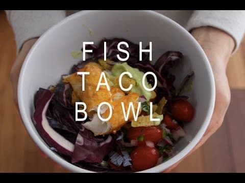 Healthy Recipe: Fish Taco Bowl Recipe - Mexican‑American | Easy | Serves 4 Healthy Recipe: Fish Taco Bowl - Mexican‑American recipe that serves 4 people. A easy difficulty cooking recipe converted from YouTube video with complete ingredients and step-by-step instructions.