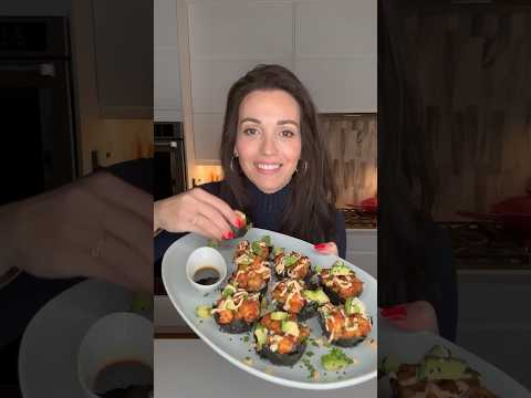 These Crispy Shrimp Sushi Muffins are out of this world