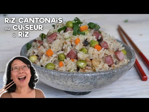 Riz cantonais aux légumes et jambon (cuit au cuiseur à riz) - Chinese Main Course Riz cantonais aux légumes et jambon (cuit au cuiseur à riz) - Delicious Chinese main course with easy difficulty. Perfect recipe converted from YouTube video to PDF format.