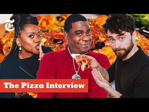 Tracy Morgan, Daniel Radcliffe and Erika Alexander: The Pizza Interview