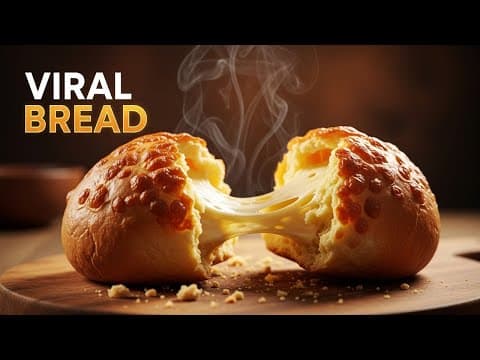 Five‑Ingredient No‑Knead Cheesy Bread - American Snack Five‑Ingredient No‑Knead Cheesy Bread - Delicious American snack with easy difficulty. Perfect recipe converted from YouTube video to PDF format.