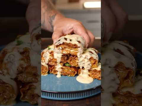 BBQ Lasagna Texas Roll Ups 😮💨