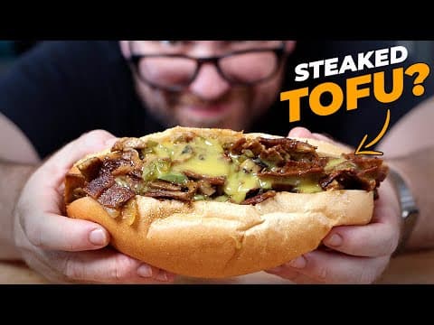 Does TOFU make the BEST Philly Cheesesteak